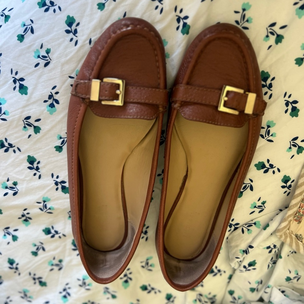 Micheal Kors Brown Flats